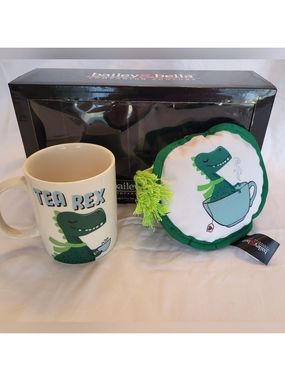 Bailey & Bella Tea Rex Mug and Toy Set